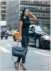 Черни женски чанти