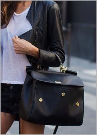 Черни женски чанти