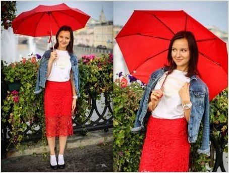 Червен чадър