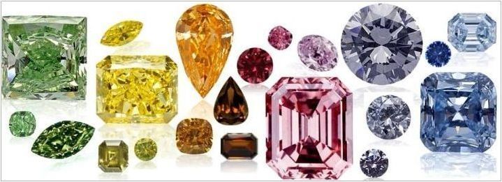Какъв е цветът на диамантите?