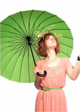 Зелен чадър