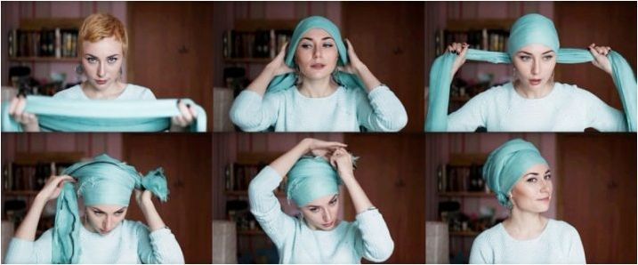Жена Türban: Как да обвързвам и какво да нося?