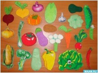 Разнообразие от апликации на темата & # 171 + зеленчуци & # 187 +