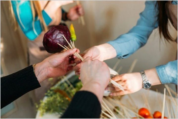 Направете букет от зеленчуци със собствените си ръце