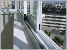 Алуминиеви плъзгащи прозорци на балкона: сортове, избор, монтаж, грижа