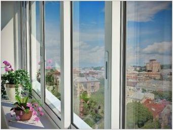 Алуминиеви плъзгащи прозорци на балкона: сортове, избор, монтаж, грижа