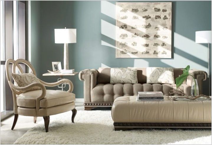 Бежови дивани в интериора: разполага с цветова комбинация, стилове и избор