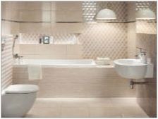 Бежови плочки за баня: Характеристики и дизайнерски опции