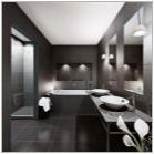 Черна и бяла баня: Опции за дизайн