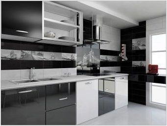 Черна и бяла кухня