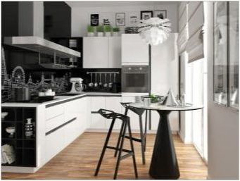 Черна и бяла кухня