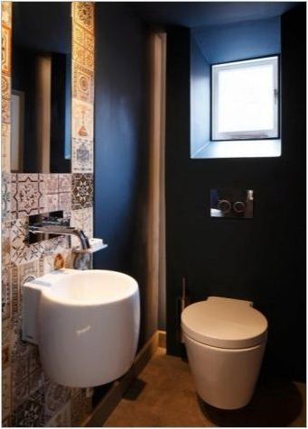 Черна тоалетна: плюсове и минуси, довършителни препоръки и примери