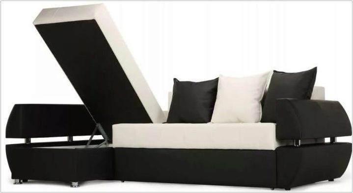 Черно-бели мека мебел: функции и комбинирани правила