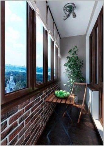 Цвят на балкона: нюанси, избор, примери