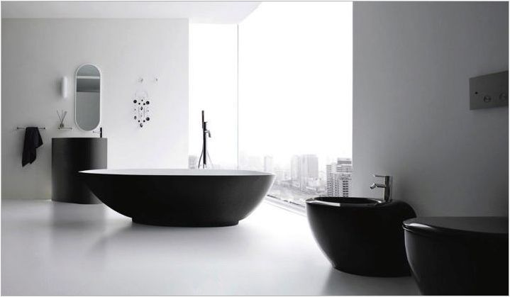Декорация на банята в минимализъм