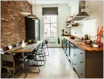 Декоративна тухла в кухнята: Характеристики и стилни идеи