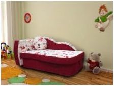 Детски ъглови дивани: Характеристики, видове и селекция