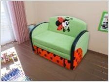 Детски мини-диван: функции, разновидности и избор