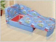 Детски сгъваеми дивани: Видове механизми и правила за избор