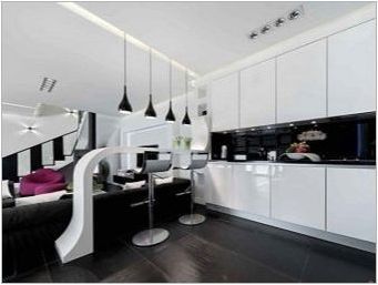 Дизайн Кухня - дневна 30 кв. М: проекти и съвети за дизайнер