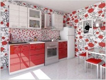 Дизайн на стената в кухнята