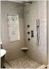 Душ в банята без кабина: плюсове и минуси, дизайнерски примери