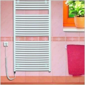 Електрически релси за кърпи за баня: сортове, избор, монтаж
