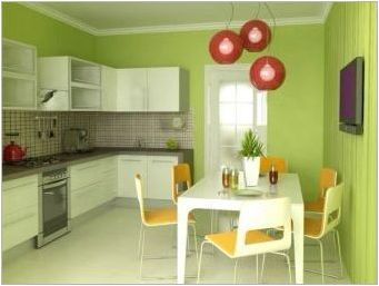 Как да изберем цвета на стените в кухнята?