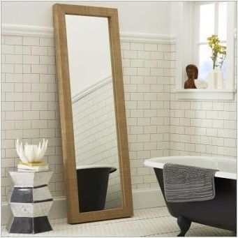 Как да изберем голямо огледало в банята?