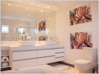 Как да изберем голямо огледало в банята?