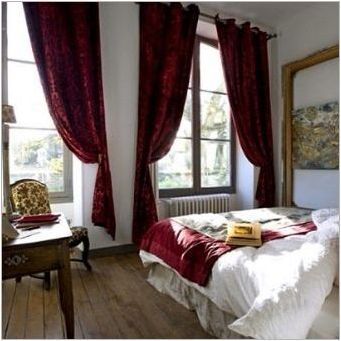 Как да изберем кърпа за завеси в спалнята?