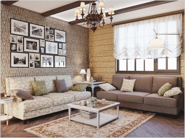 Как да си направим стена в хола над дивана?