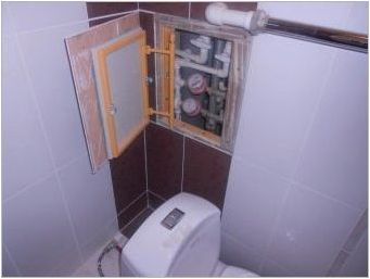 Как можете да скриете тръбите в тоалетната?