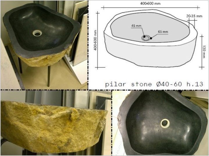 Каменни черупки в банята: функции, правила за избор, интересни модели