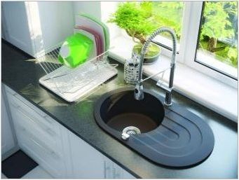Кръгли кухненски мивки: плюсове и минуси, видове и съвети за избор
