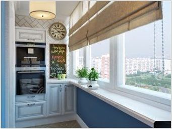 Кухня на балкона: Характеристики и интересни примери