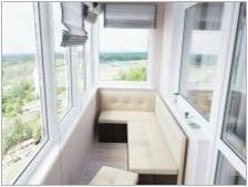 Мебели за балкона: сортове, характеристики на избор и грижи