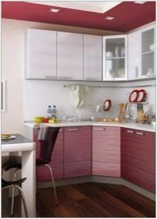 Мебели за малки кухни: изглед, подбор и настаняване