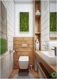 Модерен дизайн на тоалетната: дизайнерски функции