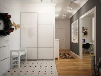 Модерни гардероби в коридора: дизайн, видове и селекция