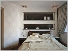 Ниша в спалнята: характеристики на избор, монтаж и дизайн