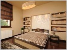 Ниша в спалнята: характеристики на избор, монтаж и дизайн
