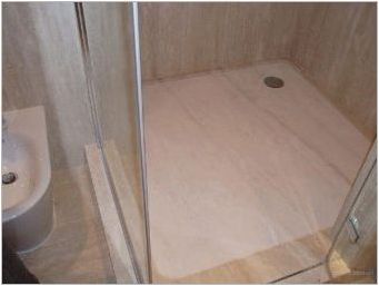 Палети за душ кабина: форми, размери и селекция