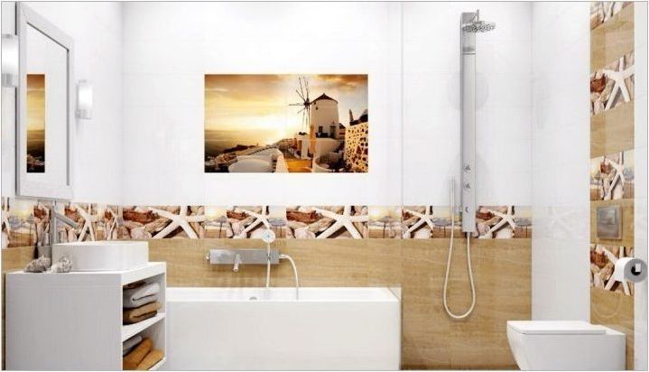 Панел от плочки в банята: предимства и недостатъци, сортове, избор, идеи