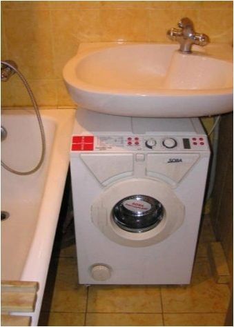 Пералня под мивката в банята: функции, тънкости по избор и поставяне
