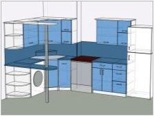 Планиране и проекти на ъглови кухня