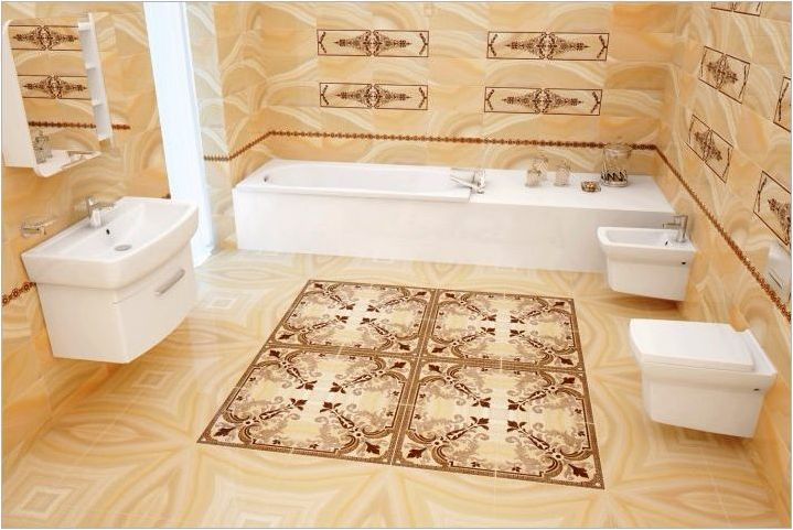 Плочки на пода в банята: сортове и съвети за избор