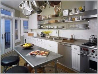Рафтове в кухнята вместо шкафове: Характеристики и критерии за подбор