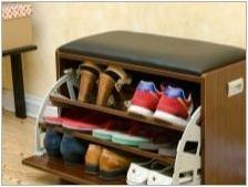 Скрин за обувки в коридора: сортове и тънкости на работа