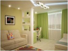 Спалня, съчетана с детска стая: зониращи правила и опции за проектиране